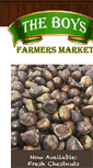 Mobile Screenshot of boysfarmersmarket.com
